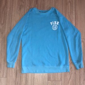 teal pullover from Pink